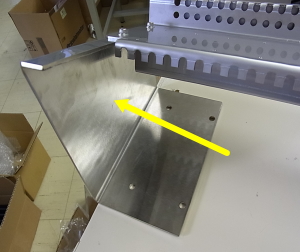 ヤマハ電動フィーダー置き台